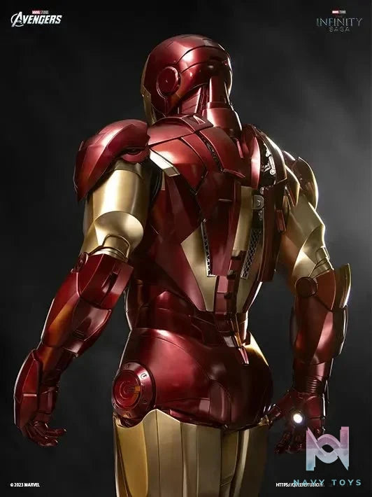 QUEEN Studio - Marvel Iron Man Mark VI 1/1 Statue (Licensed) resin statue Navy Toys anime figure