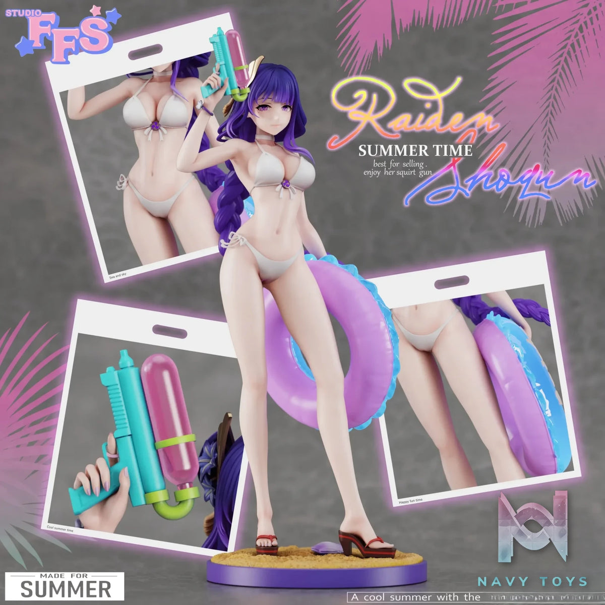 FFS Studio – Genshin Impact Swimwear Series Raiden Shogun & Yae Miko