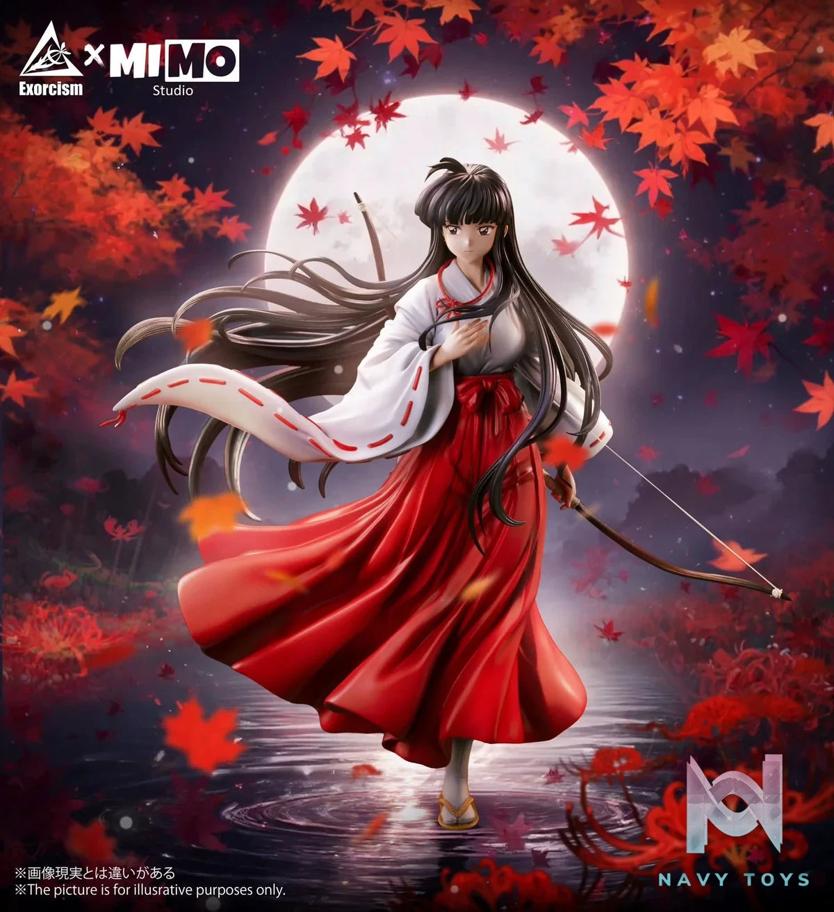 Kikyo resin statue MIMO Studio & Exorcism Studio anime figure