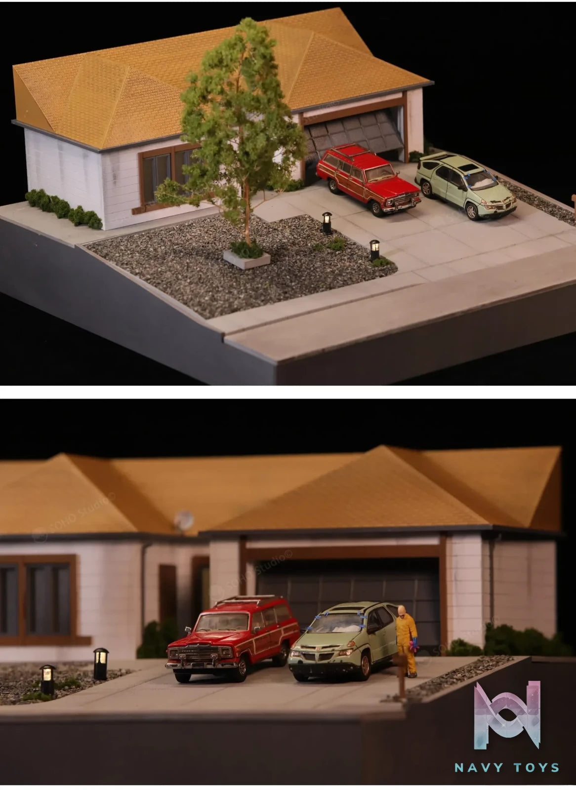 SOHO Studio – Breaking Bad 1/64 Walter White’s Family House Scene (Licensed)