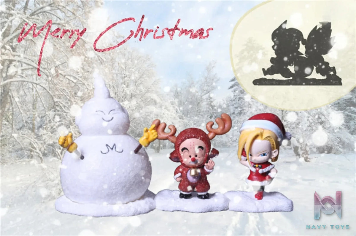 MAO Studio – Dragon Ball Majin Buu Krillin Android18 Christmas