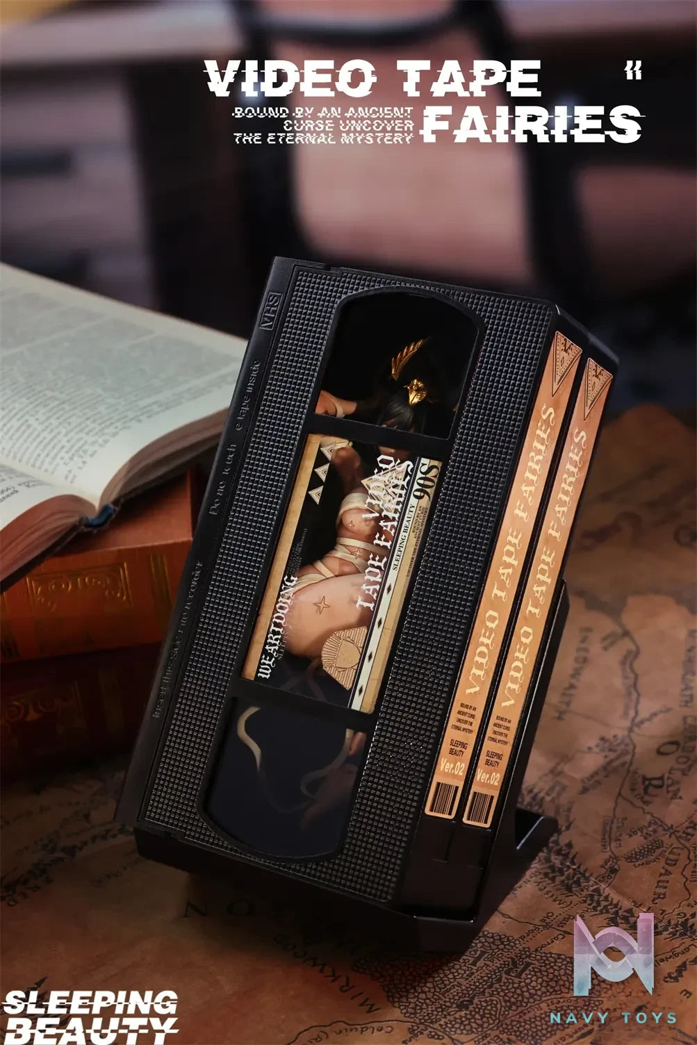 WeArtDoing Studio – Sleeping Beauty Video Tape Fairies Memory Reel & Golden Deity (Licensed)