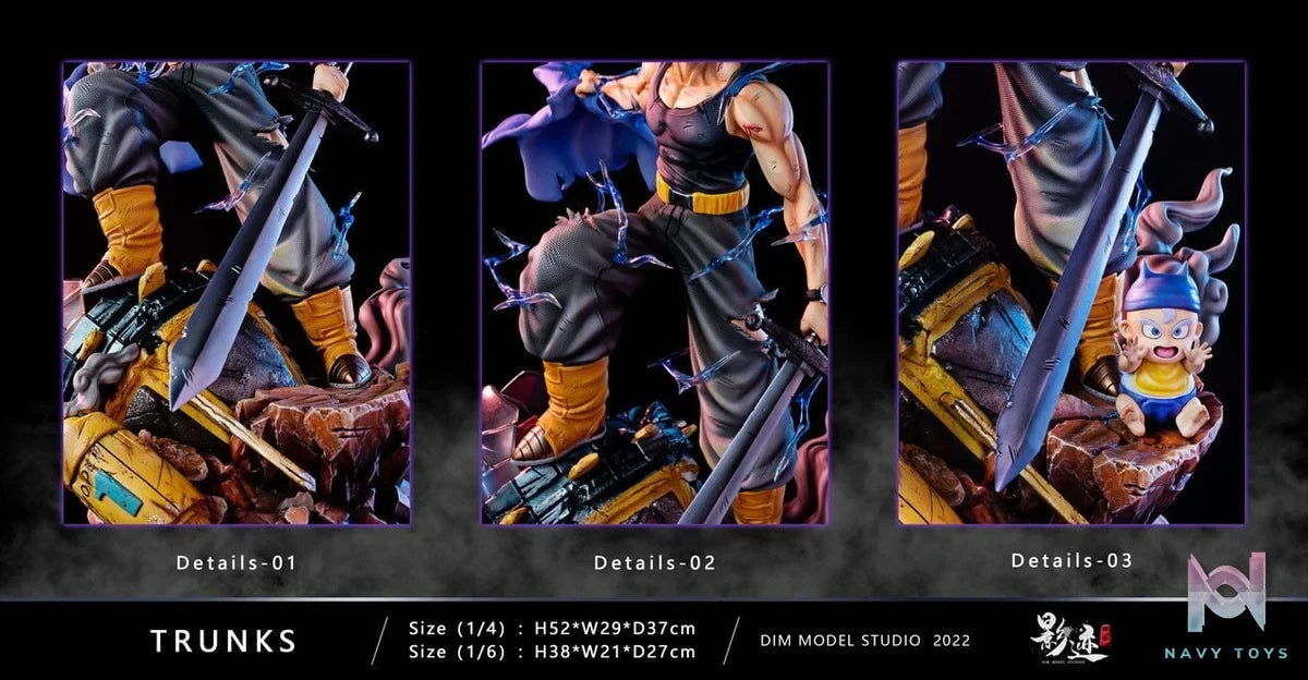 Trunks resin statue Dim Model Studio anime figure