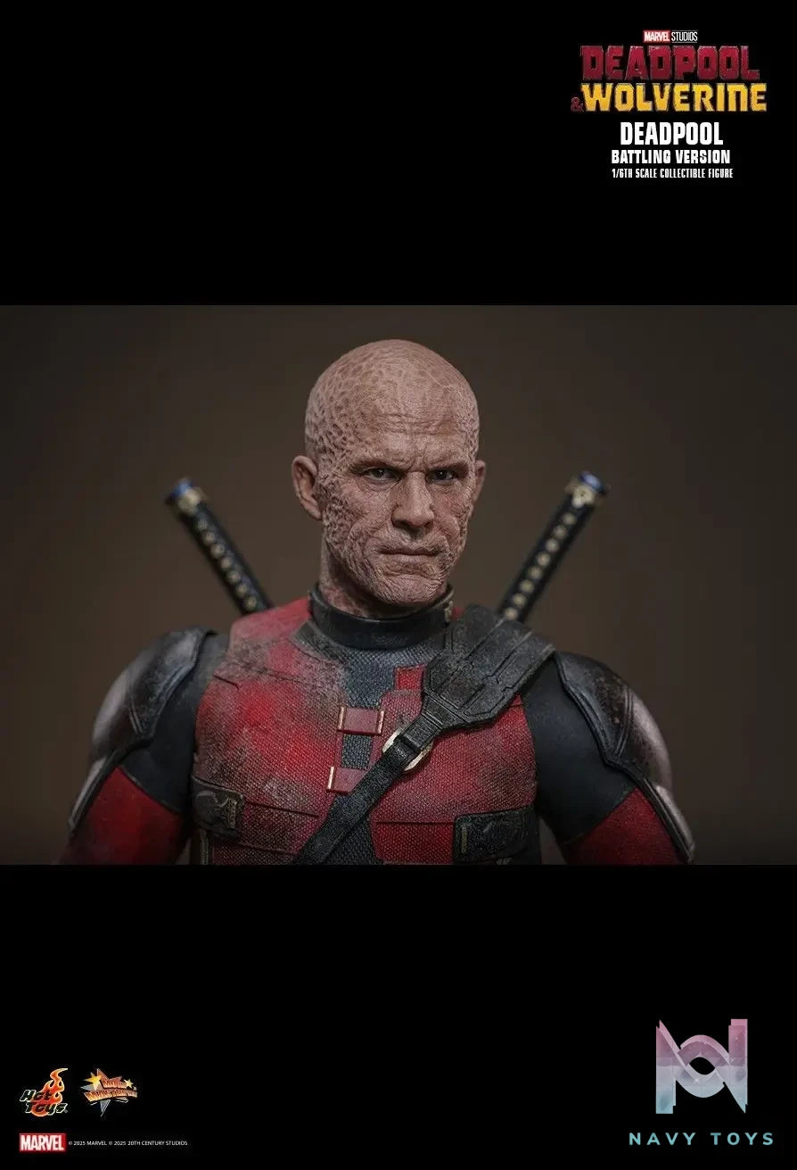Hottoys – Marvel Deadpool & Wolverine Deadpool (Battling Version) MMS782 (Licensed)
