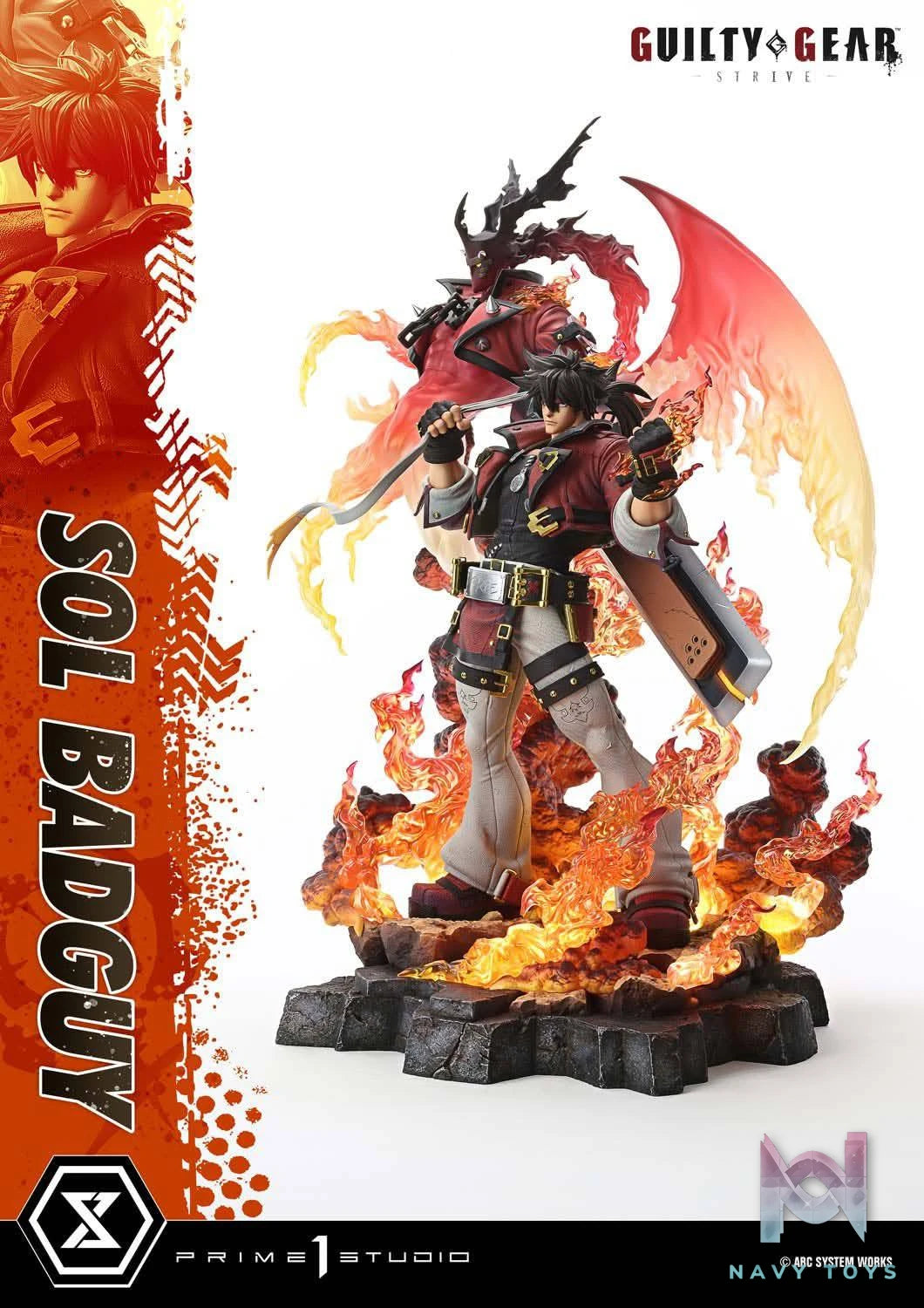 Sol Badguy resin statue prime 1 studio anime figure