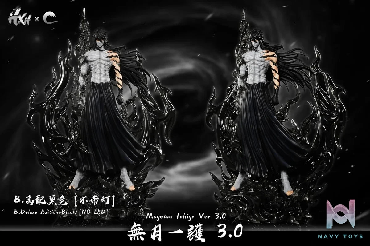 CHENG Studio - BLEACH Zangetsu Ichigo Kurosaki 3.0 resin statue Navy Toys anime figure