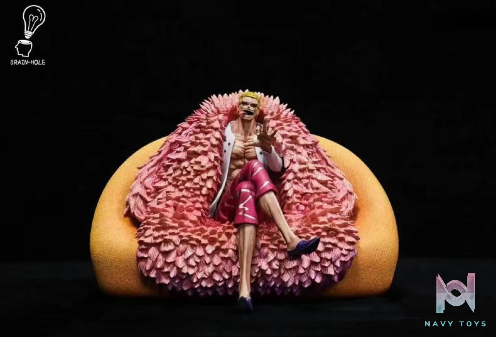 Brain-Hole Studio – One Piece Seated Donquixote Doflamingo