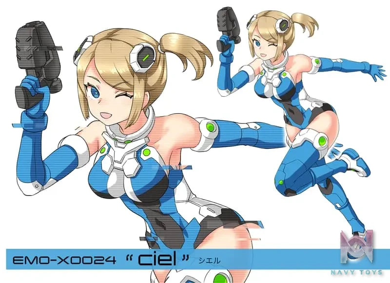 Hasegawa – A.S.G Girls EMO-X0022 “Aria” & X0024 “Ciel” 1/12 Plastic Model (Licensed)