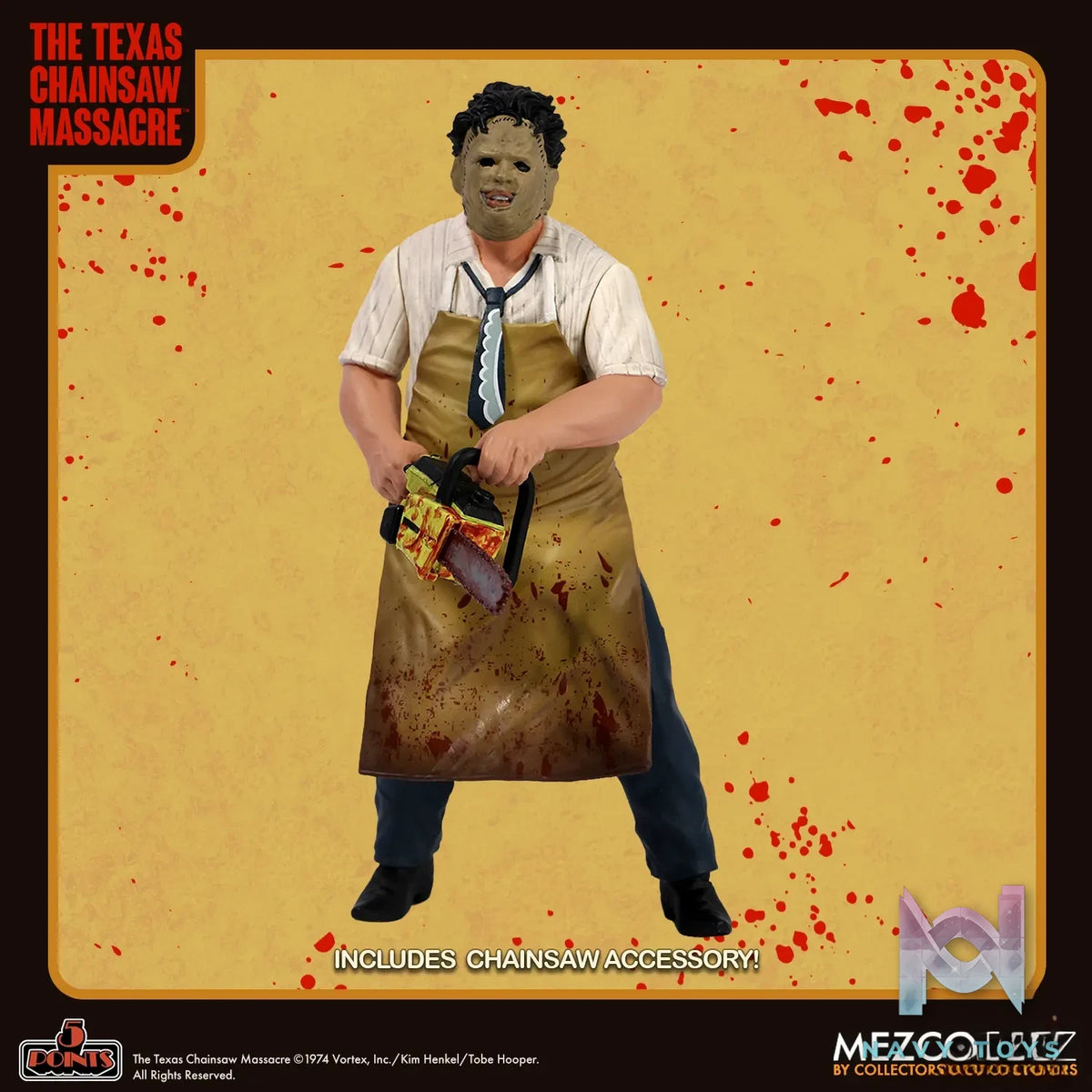 Mezco Studio – The Texas Chainsaw Massacre (1974): Leatherface (Licensed)