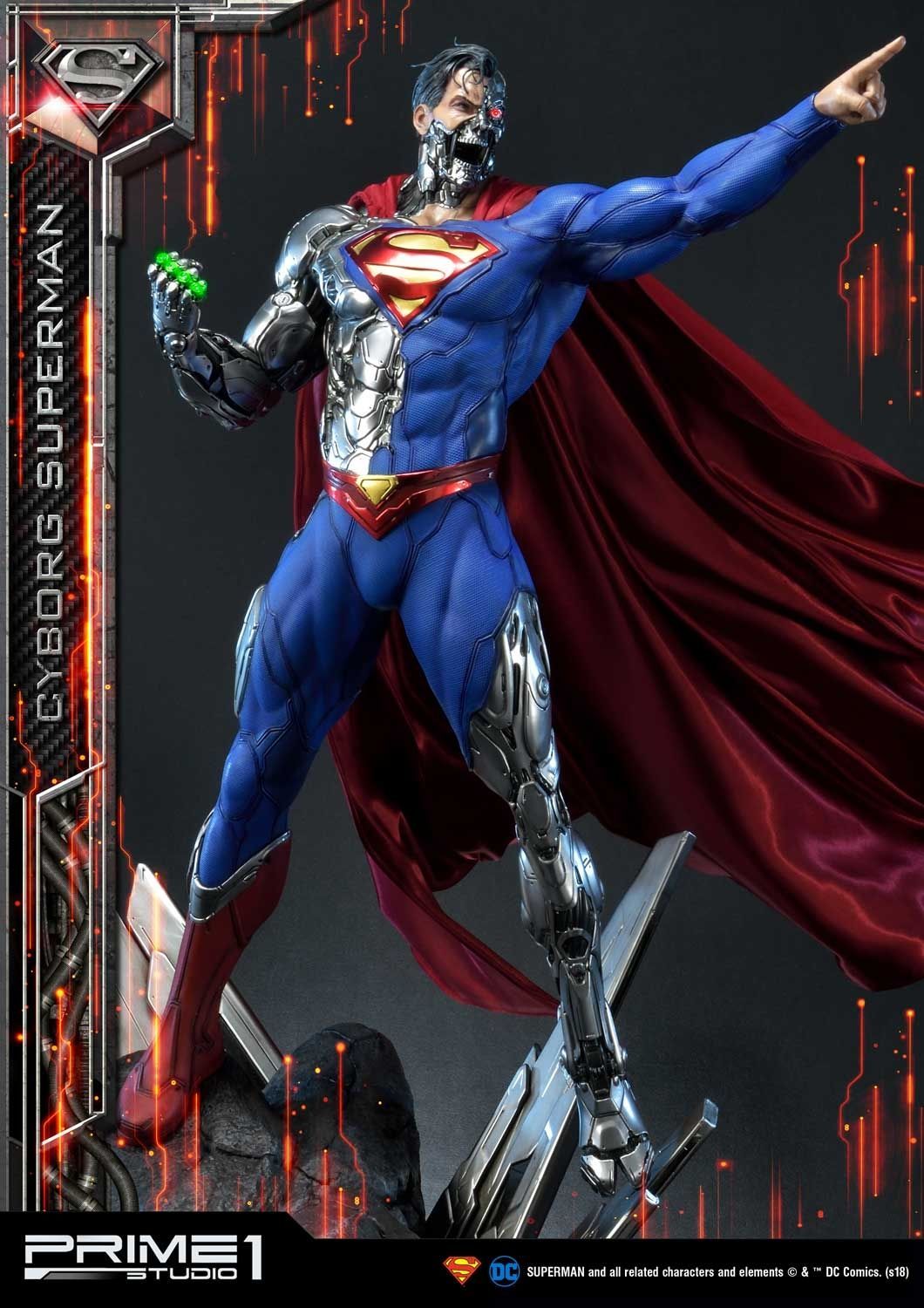 Cyborg Superman - Superman - Prime 1 Studio (MMDC - 32EX) resin statue Prime 1 Studio anime figure