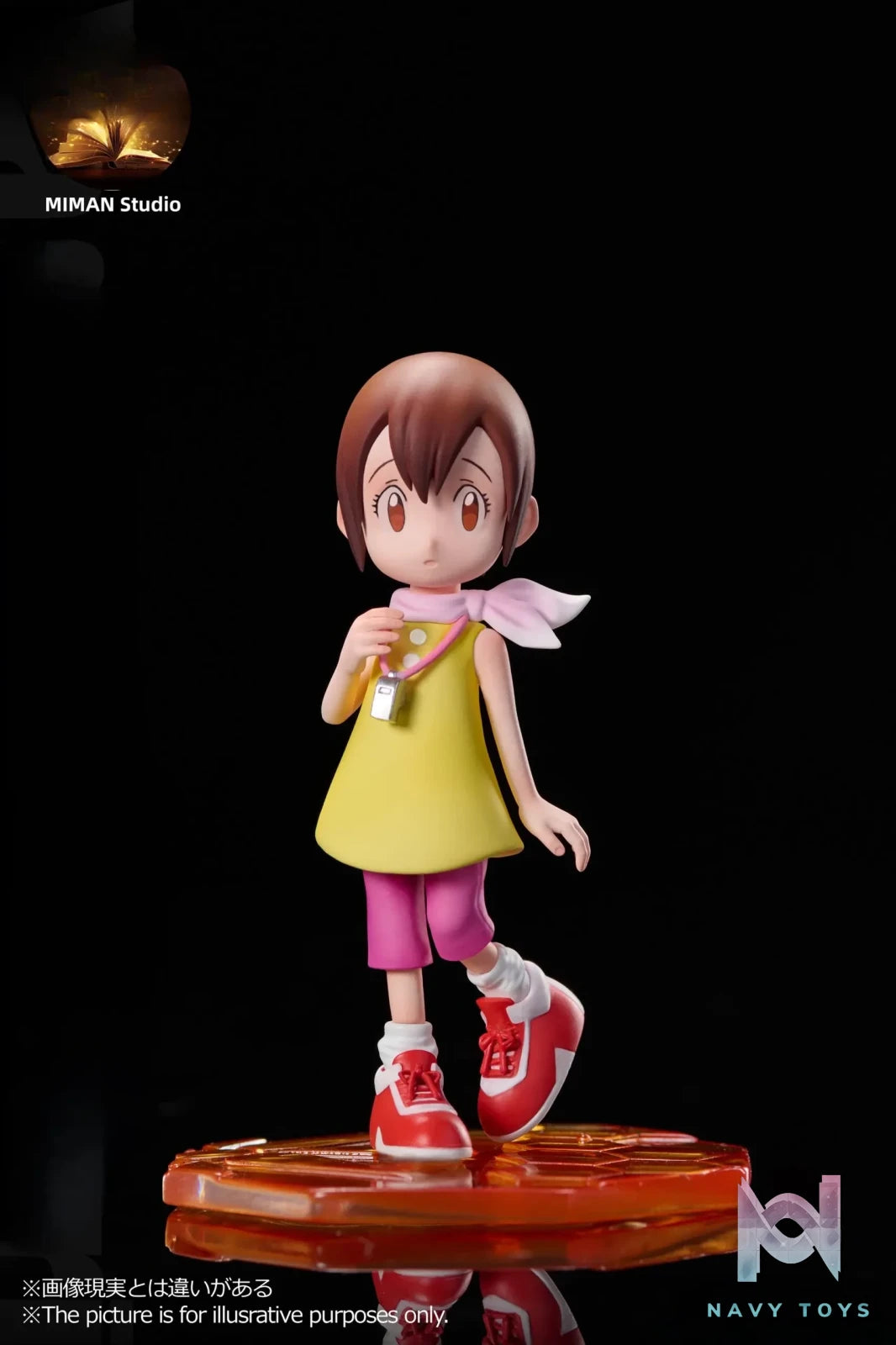 MIMAN Studio – Main Character Team #7 Yagami Hikari X Tailmon X Salamon Digimon