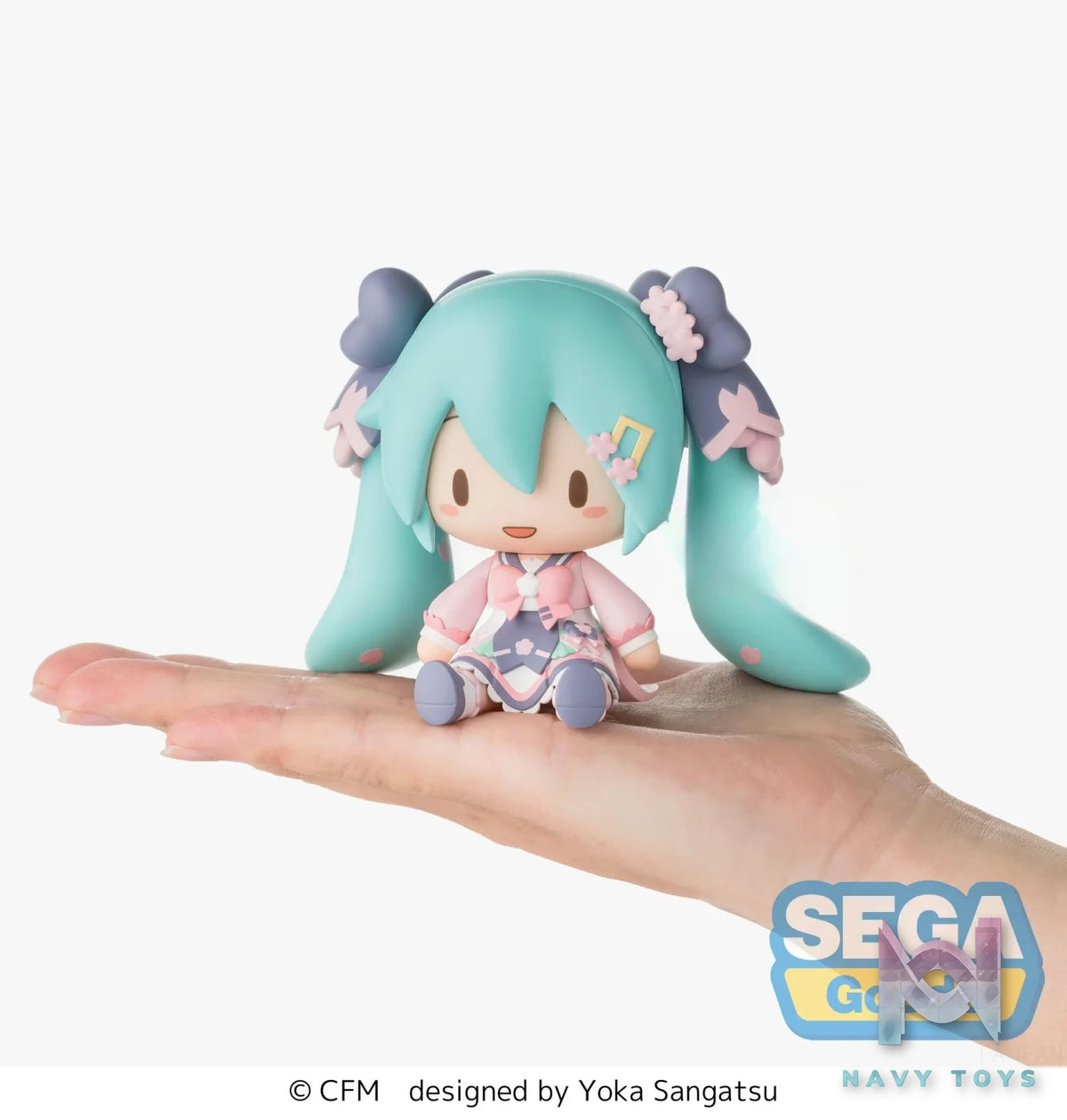 SEGA – Piapro Characters Hatsune Miku Fuwa Puchi S-Fire New School Year (Licensed)