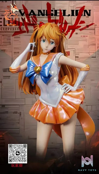 Mei Studio – Soryu Asuka Langley Cosplay Sailor Moon Mina Aino Neon Genesis Evangelion