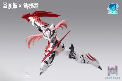 E-Model X SOSKILL – 1/12 Nine-Tailed Fox Daji Plastic Model Kit (Licensed)