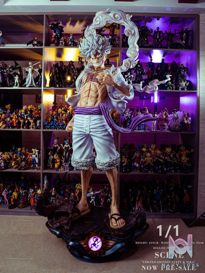Luffy Gear 5 Nika Life Size - One Piece - SBS Studio resin statue SBS Studio anime figure