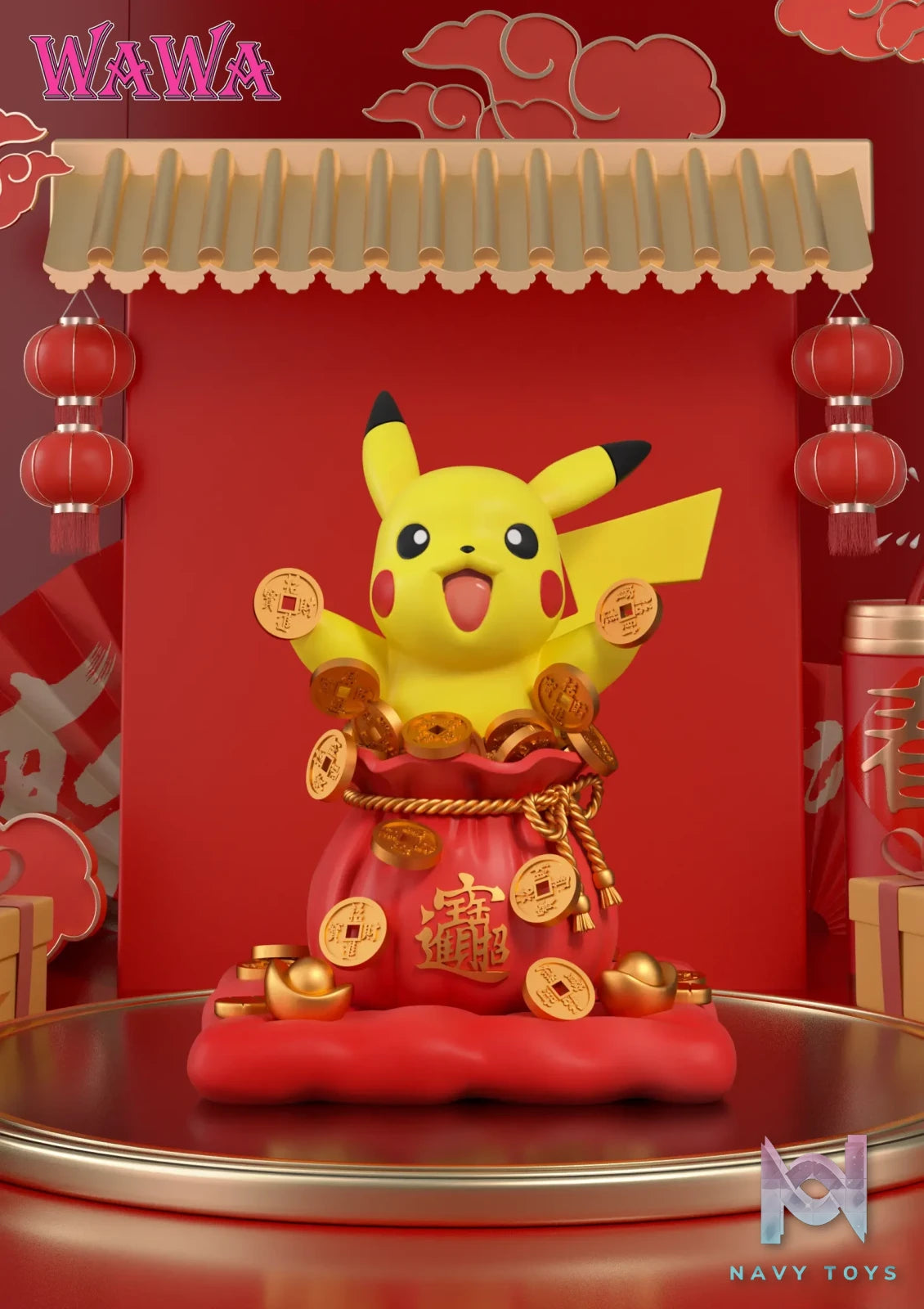 WAWA Studio – Pokémon Lucky Series Lucky Pikachu