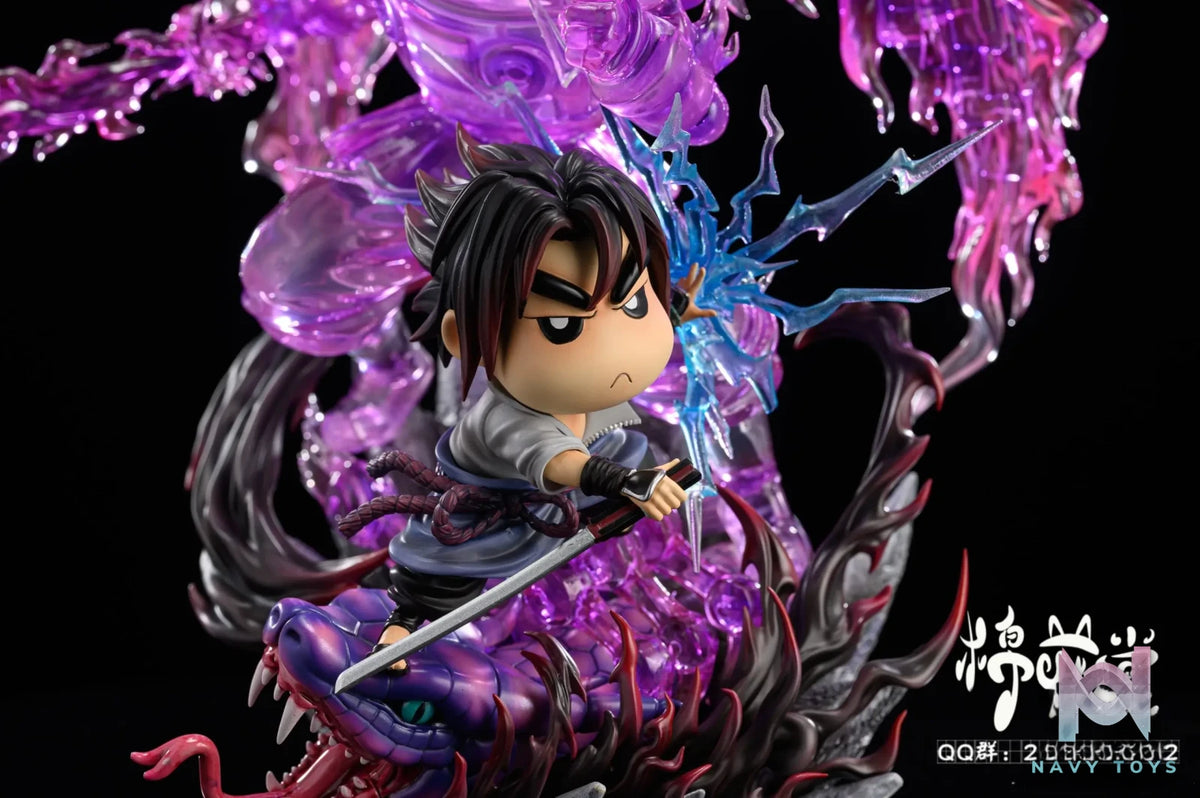M.H.T Studio – Crayon Shin-chan Shinnosuke Nohara cosplay Uchiha Sasuke