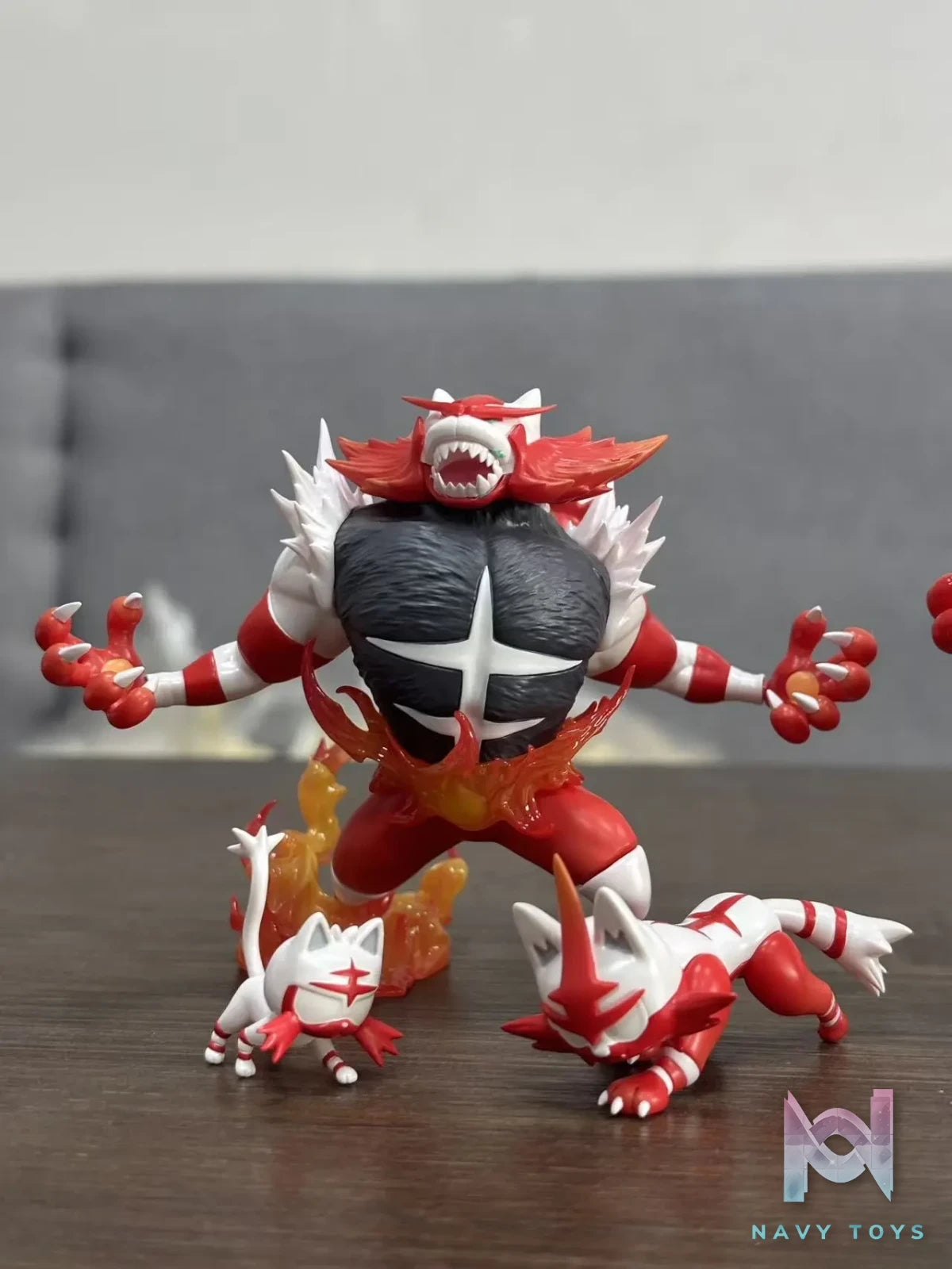Mo Yu Studio – Incineroar Evolution Group Pokémon