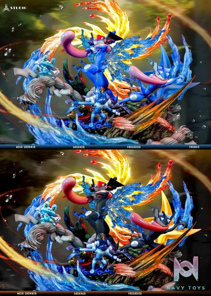 666 Studio – Mega Greninja Water Shuriken All Out Pokémon