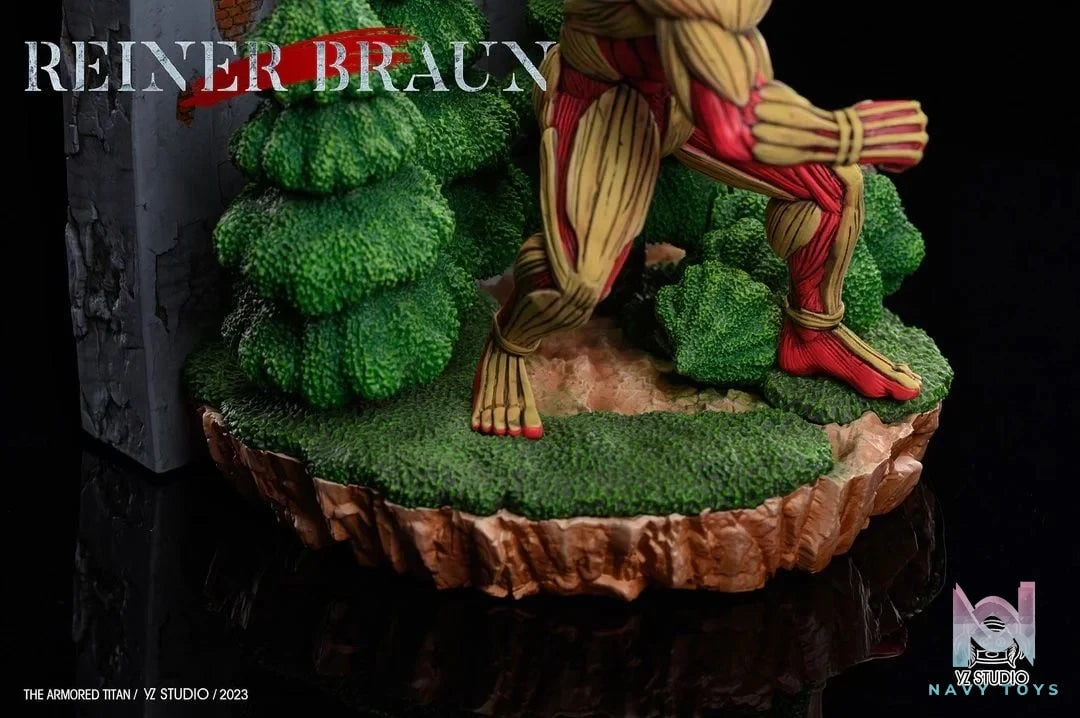 Armored Titan - Attack On Titan - YZ Studio resin statue yz studio anime figure