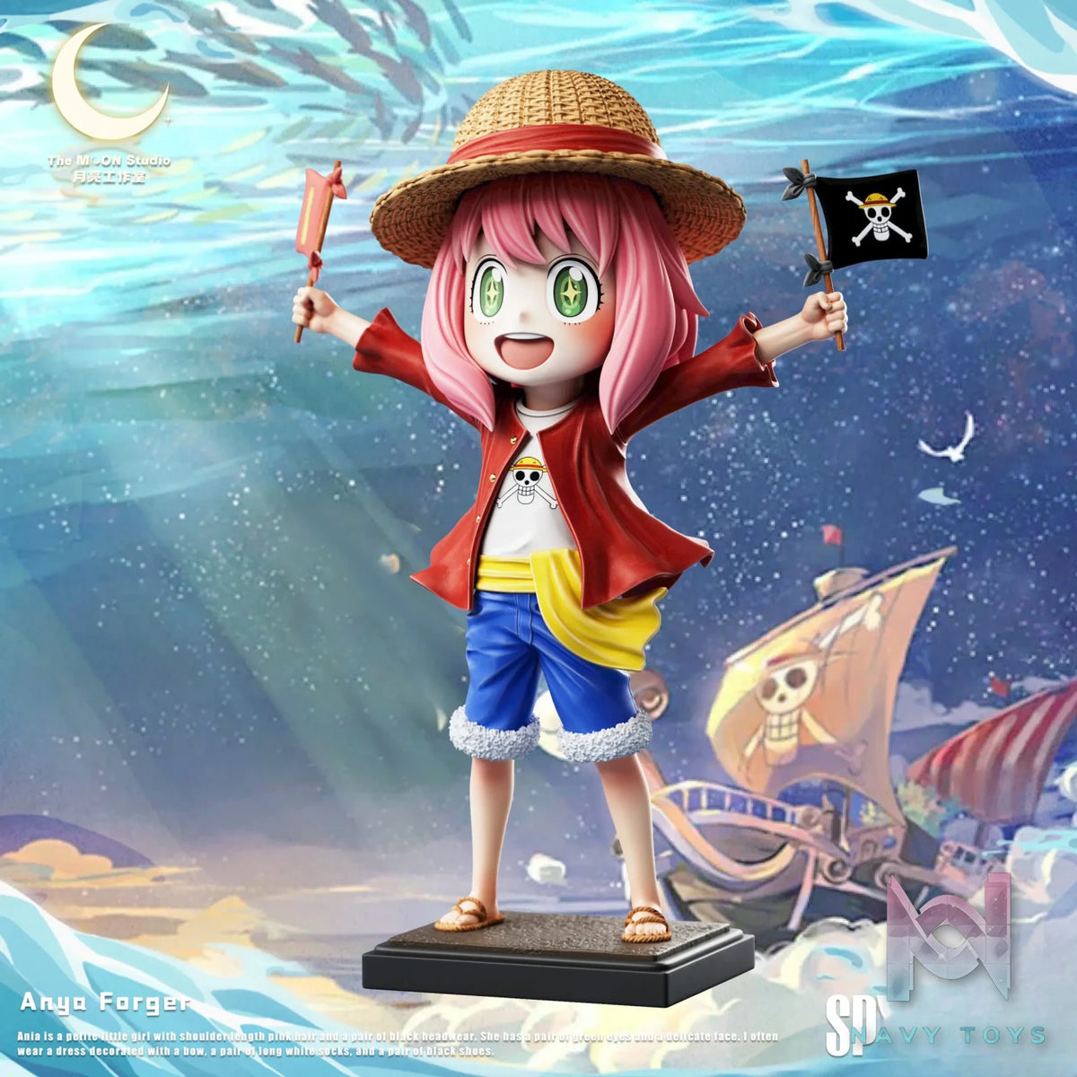 The MOON Studio – SPY×FAMILY Anya Forger Cosplay Luffy