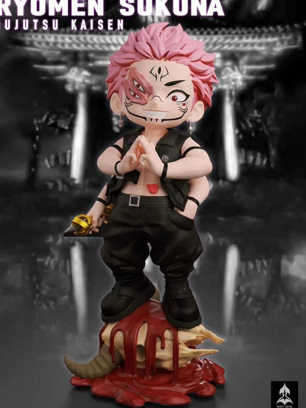 Gojo Satoru & Ruymen Sukuna - Jujutsu Kaisen - Ninety Seven Studio resin statue NINETY SEVEN Studio anime figure