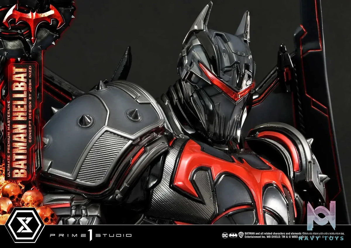 Prime 1 Studio – Ultimate Premium Masterline Batman (Comics) Batman Hellbat Concept Design by Josh Nizzi UPMDC-06 UPMDC-06DX UPMDC-06DXS (Licensed)