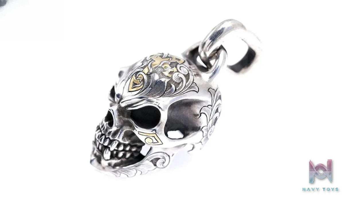 Raven Studio (silver jewelry) – Exclusive Design Trophy Skull Pendant Original