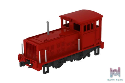 PLUM – Small Locomotive (L Type Orange & Convex Type Green) 1/80 Plastic Model (Licensed)