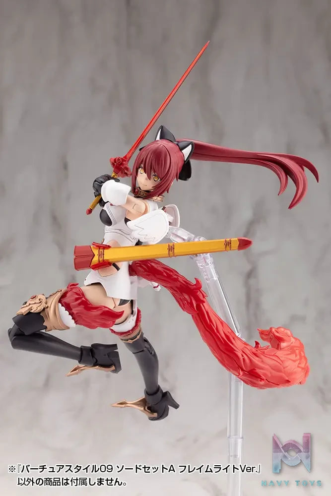 Kotobukiya – M.S.G Modeling Support Goods Virtuous Style09 X Style10 Sword Set A X B Flamerite Ver. (Licensed)