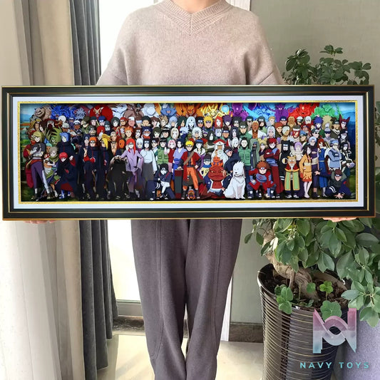 KALA HOME Studio – Naruto Multiple Characters #17 3D Decorative Painting Naruto