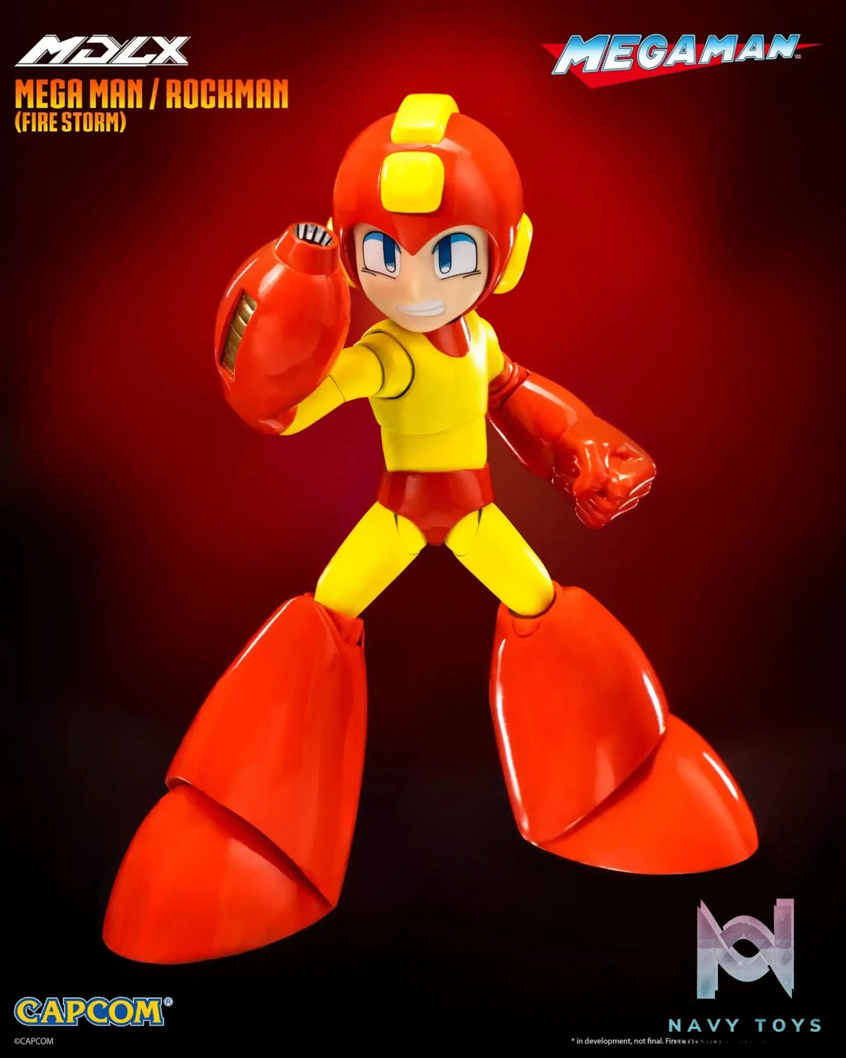 Threezero Studio – Rockman MDLX Mega Man (Fire Storm)