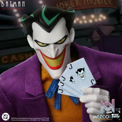 Mezco Studio – Batman 1/12 DC Animated Batman Joker Action Figure (Licensed)