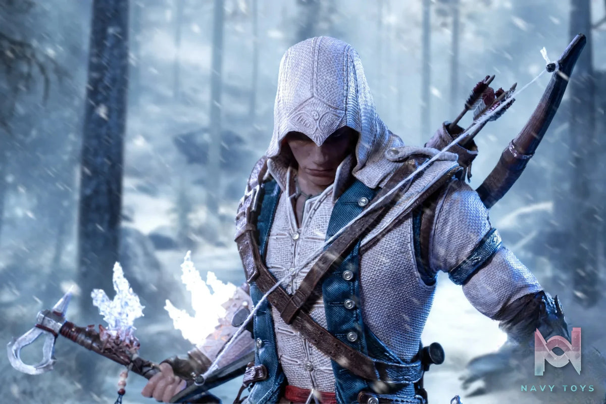 PURE ARTS Studio – Assassin’s Creed Animus Connor 1/8 Scale Statue (Licensed)