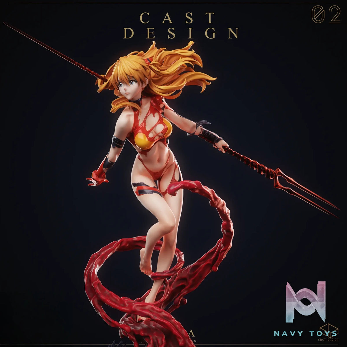 Cast Design Studio – Asuka Langley Sohryu Neon Genesis Evangelion