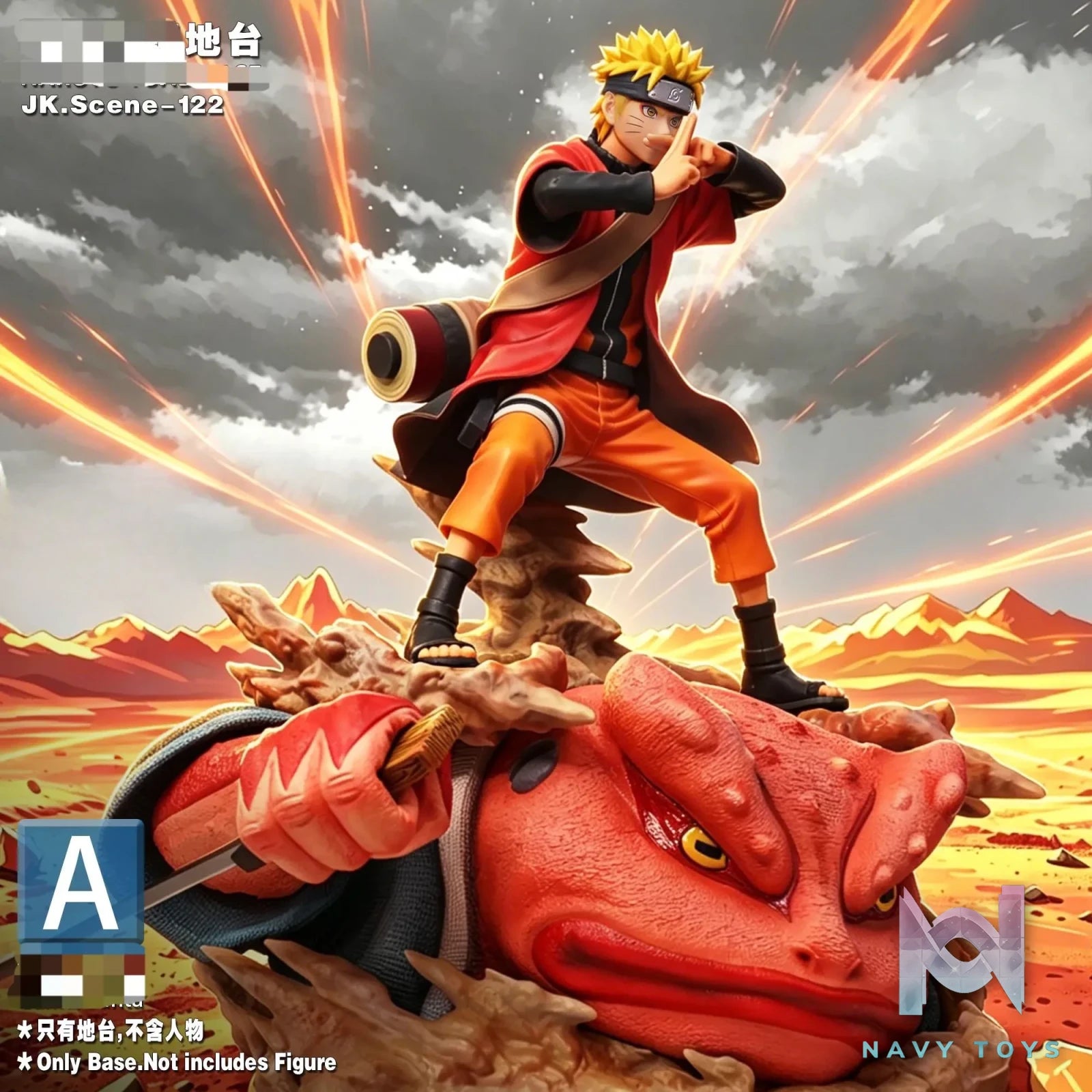 JacksDo Studio – Gamabunta X Gamakichi Base Naruto