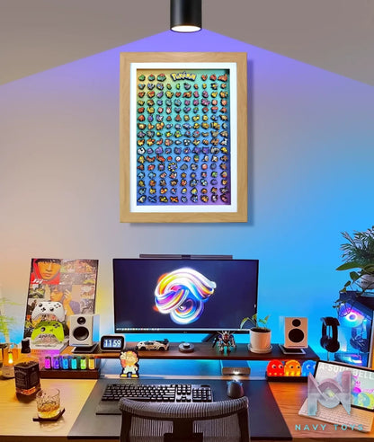 KALA HOME Studio – Generation I Pokémon Pixel Art 3D Decorative Painting Pokémon