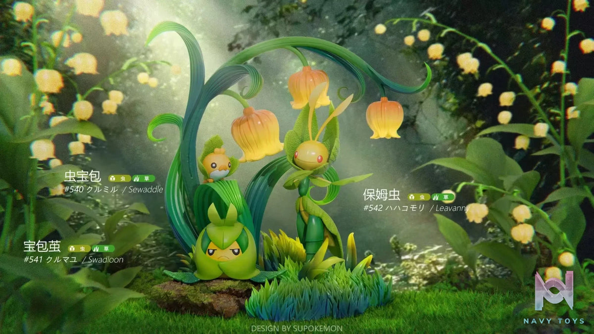 Duan Zao Jiang Studio – Leavanny Evolution Set Pokémon