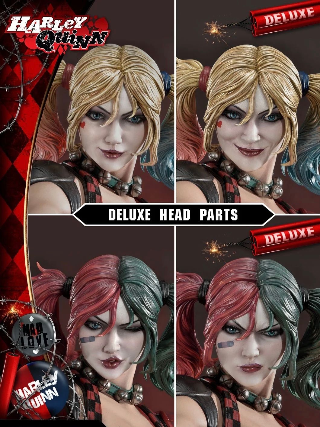 Harley Quinn - Batman - Prime 1 Studio ( MMDC - 36DX) resin statue Prime 1 Studio anime figure