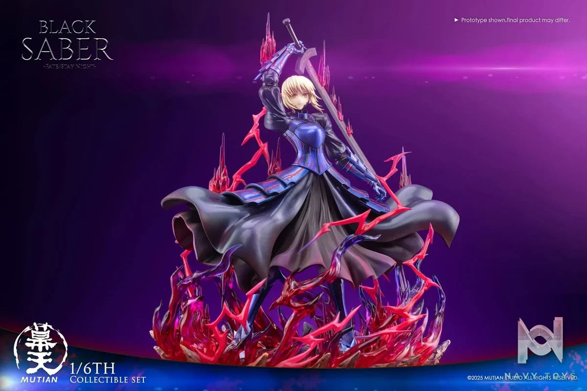 Mu Tian Studio - Fate/stay night Heaven's Feel Saber Alter resin statue Navy Toys anime figure