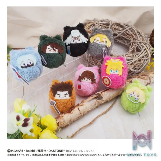 TAPIOCA – Dr. STONE Pocket Zoo Plush Blind Box (6 types) X Vol. 3 (8 types) (Licensed)