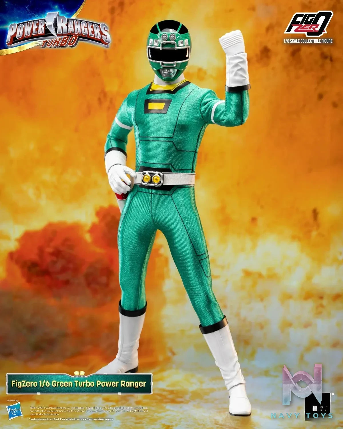 Threezero – Super Hero 1/6 Mighty Morphin Power Rangers Set 3Z08180W0 (Licensed)