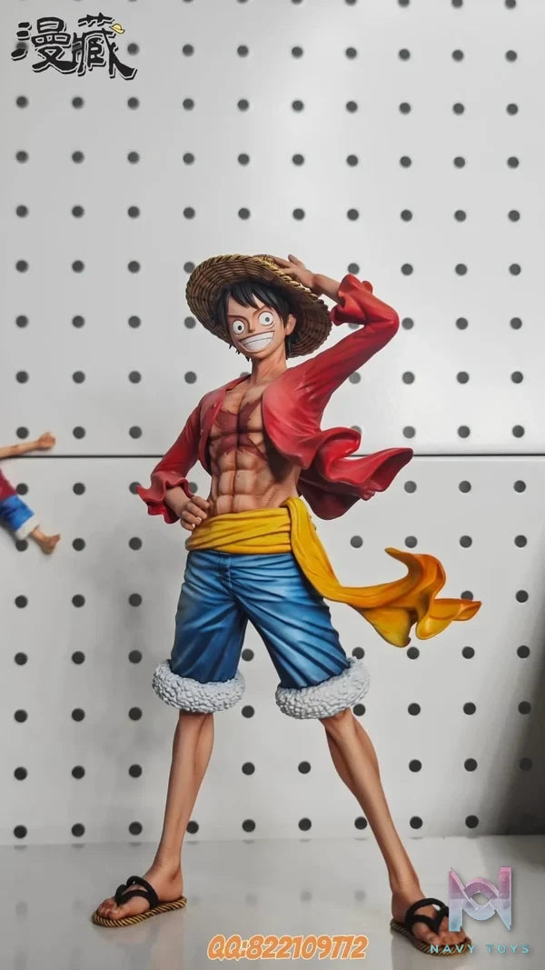 Man Zang Studio - One Piece Monkey D. Luffy resin statue Navy Toys anime figure