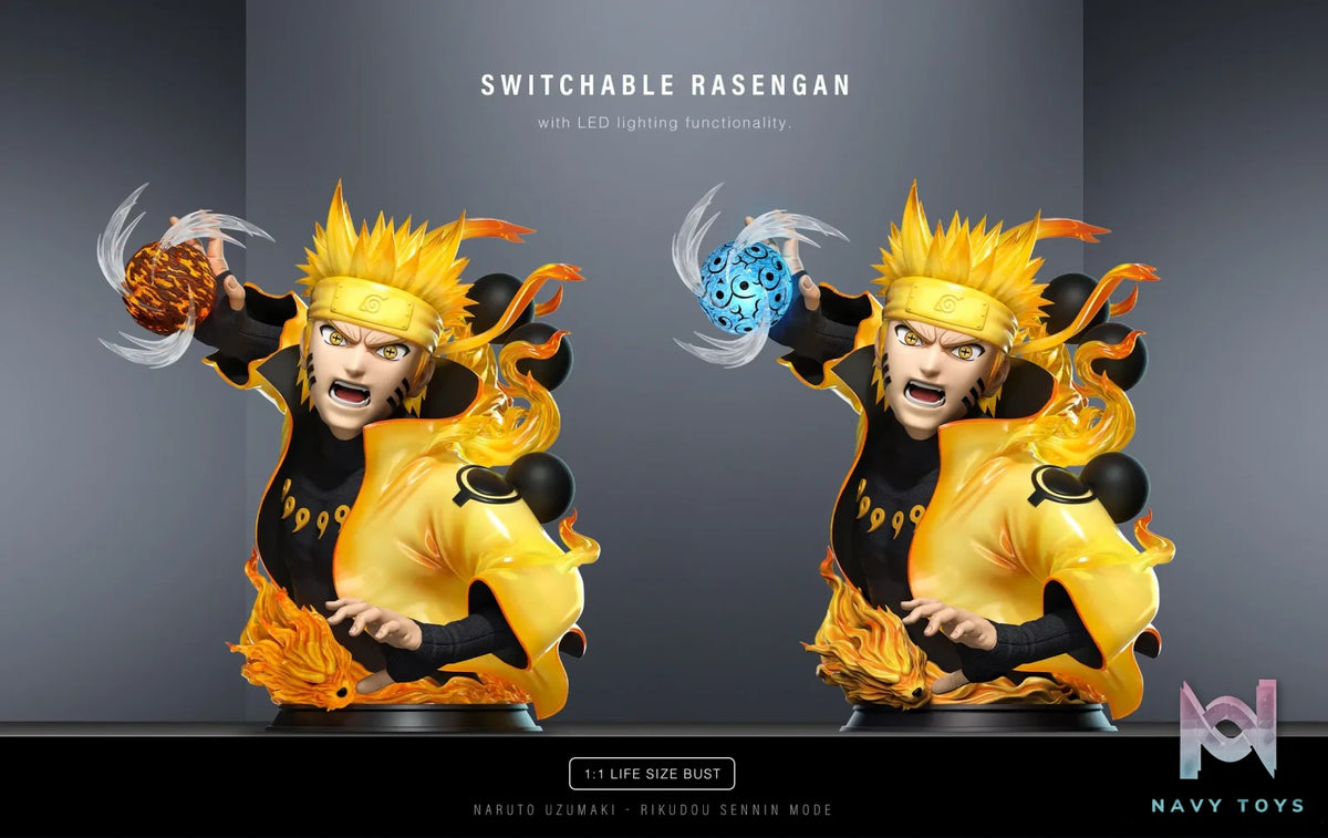 CHIKARA Studio – Naruto Uzumaki Naruto Rikudousennin Modo 1/1 Bust