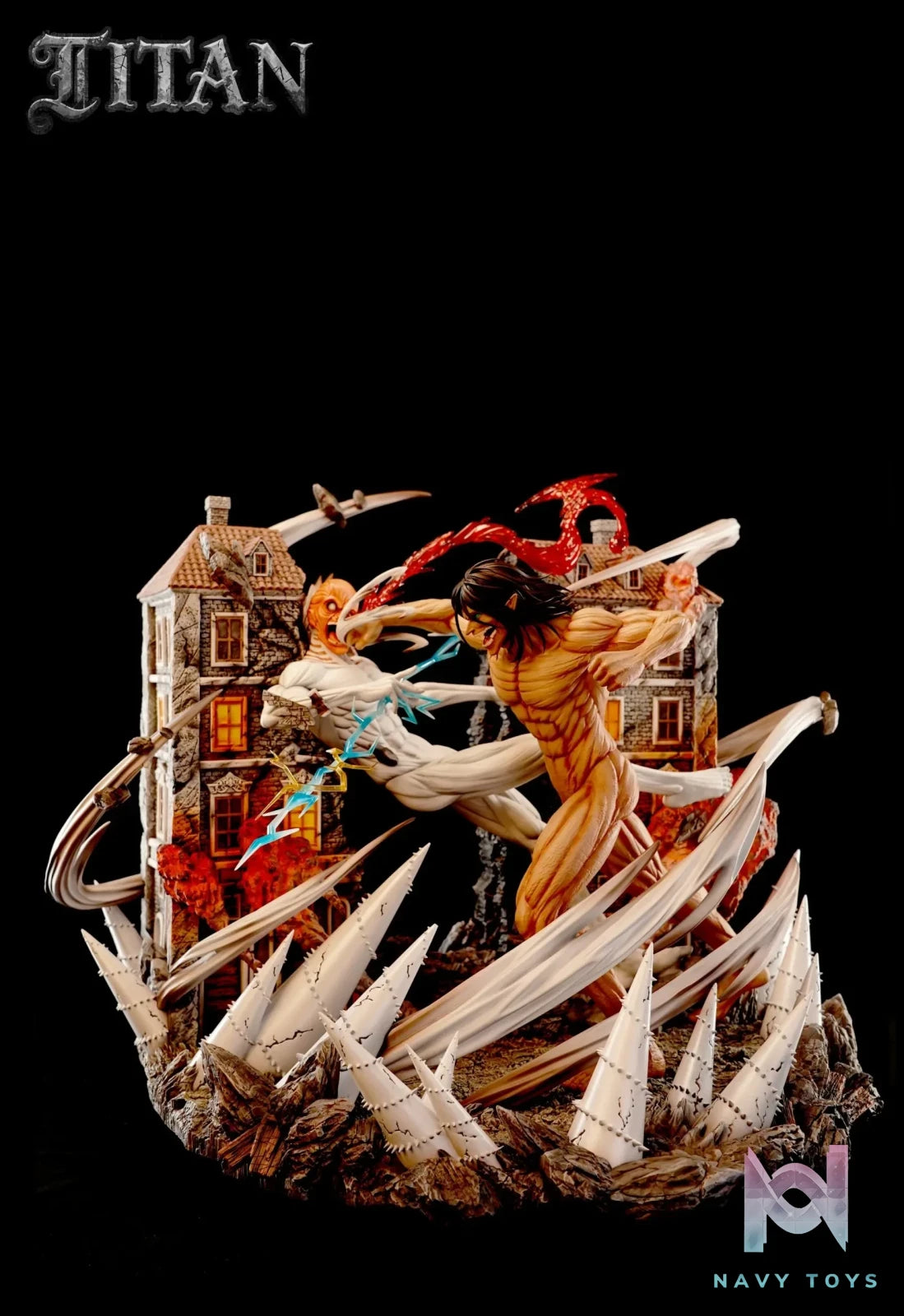 TITAN Studio – The Great Titan 01 War Hammer Titan VS. Attack Titan Attack on Titan