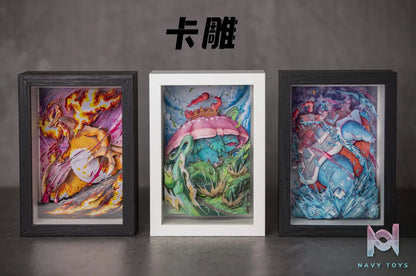 Man Shang Studio – Pokémon First partner Pokémon Charizard & Blastoise & Venusaur