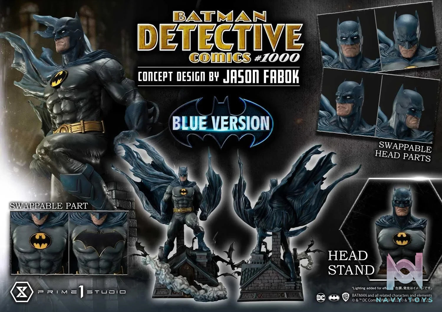 Batman Detective Comics 1000 - Batman - Prime 1 Studio (MMDC - 50LM) resin statue Prime 1 Studio anime figure