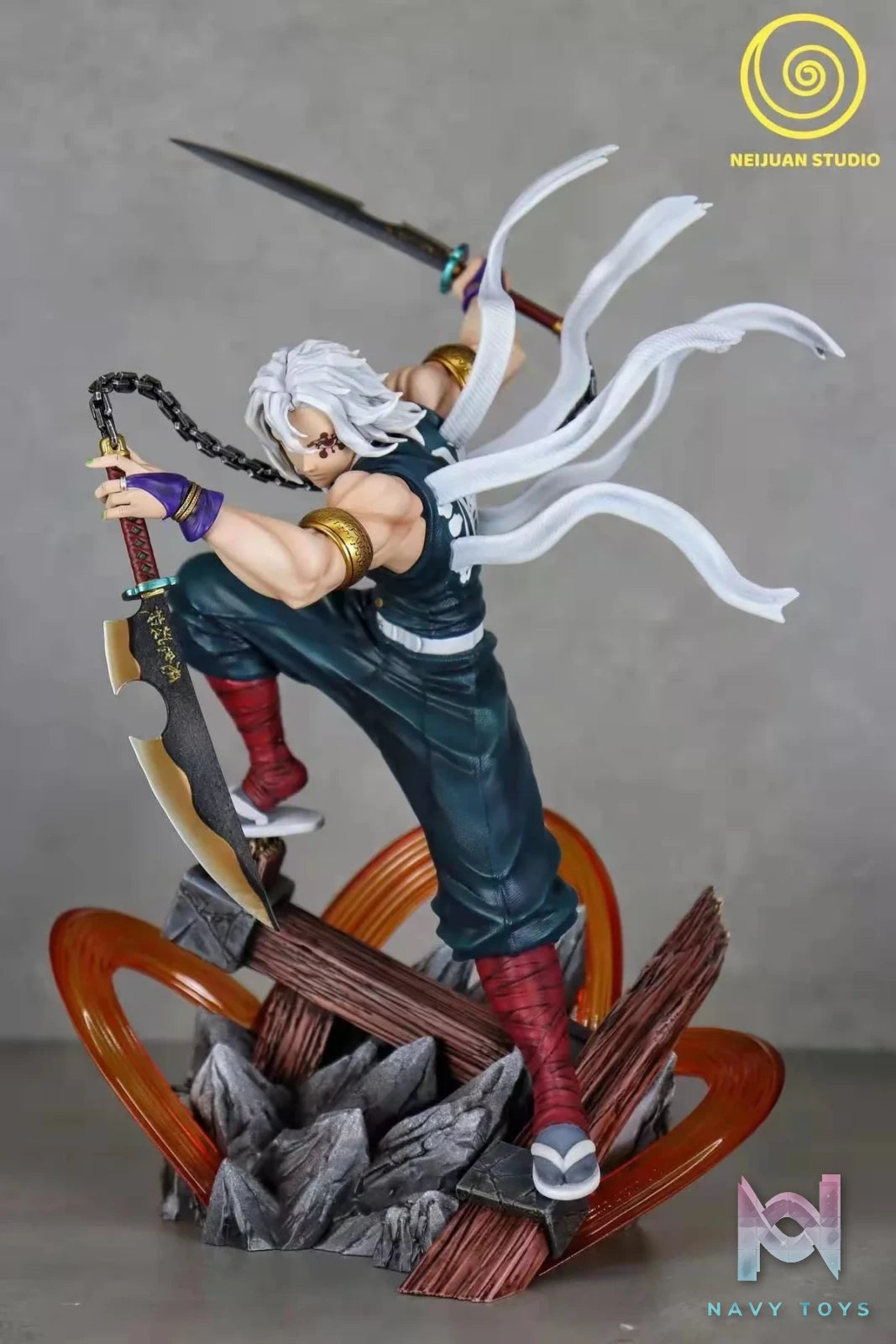 Uzui Tegen resin statue neijuan studio anime figure