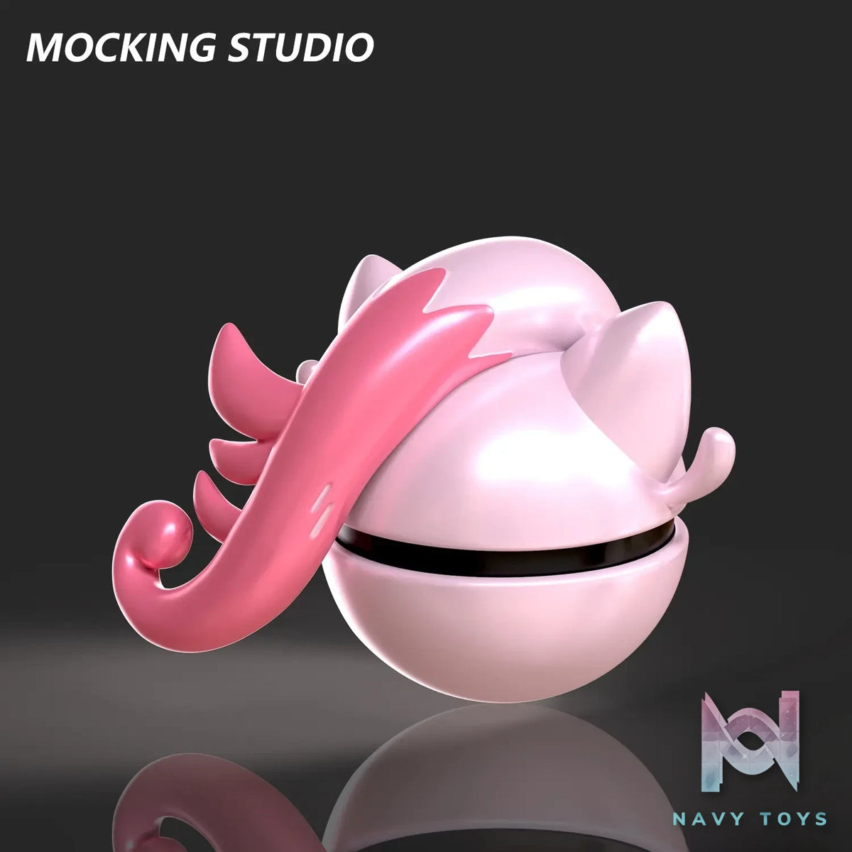 Zhu Yi Wan Jia Studio – Pokémon Scream Tail Poké Ball