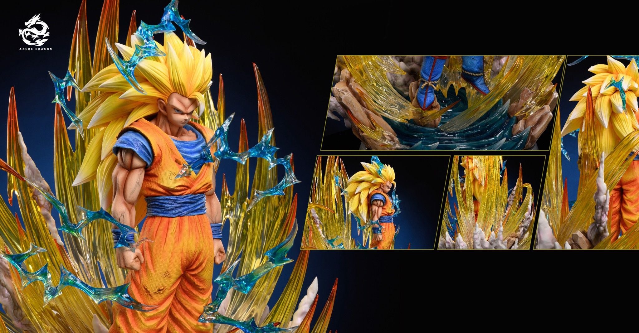 Son Goku SSJ3 - Dragonball - Azure Dragon Studio resin statue Azure Dragon Studio anime figure